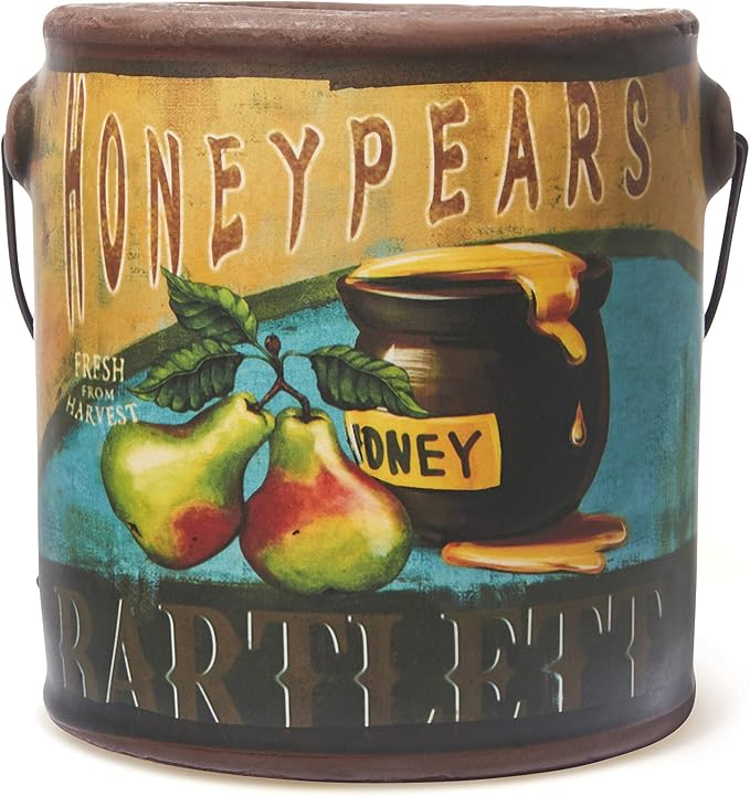 A CHEERFUL GIVER 95hr 20oz Scented Candle - Honey Pear Cider - Multi-Wick Glass Candle - Gifts For Men and Women