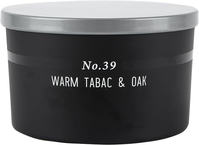 Jar Candle, 15 Ounces (Warm Tabac & Oak)