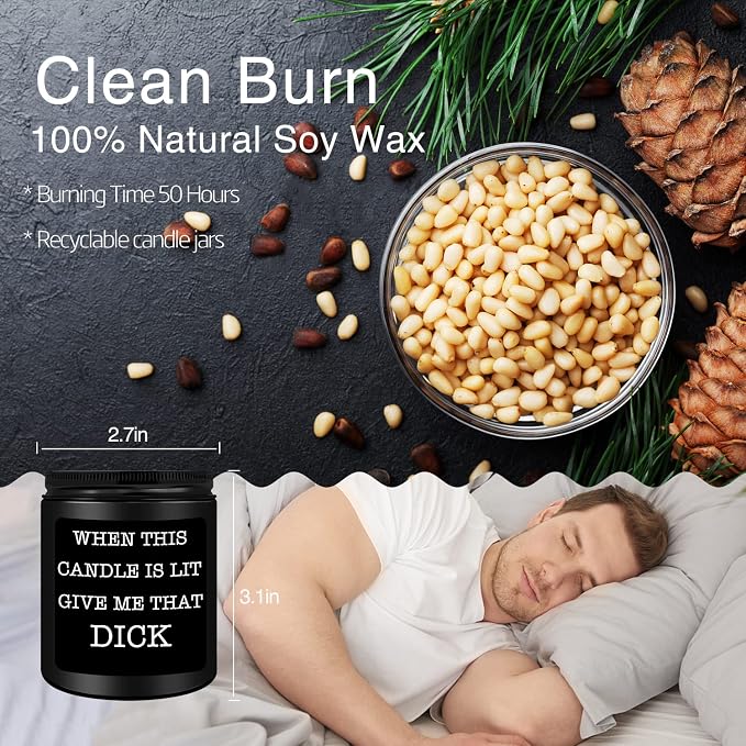 Birthday Gifts for Men, Anniversary Wedding Gift for Husband Boyfriend Him, Funny Gag Valentines Day Thanksgiving for Men Him