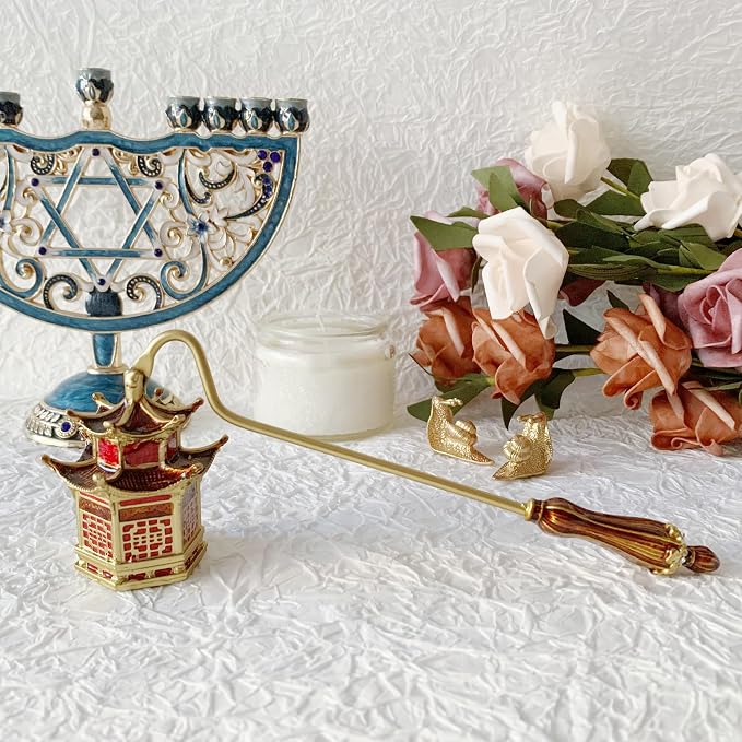 Candle Snuffer, Unique Candle Extinguisher Snuffer, Decorative Candle Snuffer Metal Candle Tool