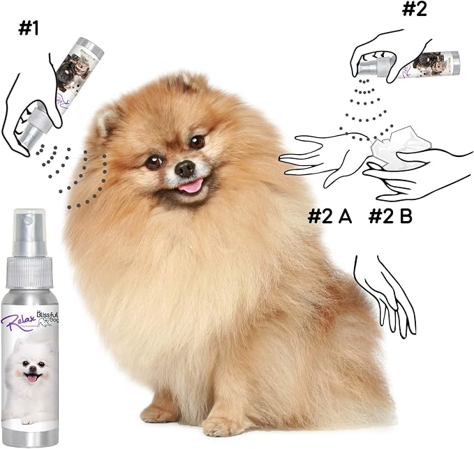 The Blissful Dog Pomeranian Relax Dog Aromatherapy Spray for Your Dog's Anxiety