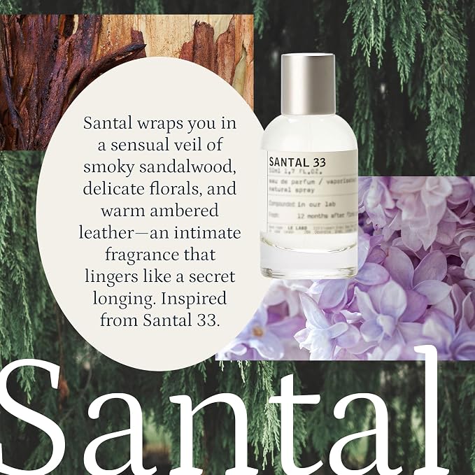 PuroSentido Santal Diffuser Oil – Luxury Hotel-Inspired Aroma with Sandalwood, Violet & Amber – Premium Fragrance Oil for Aromatherapy – Diffuser and Humidifier Compatible (120 ml/4 Fl Oz)