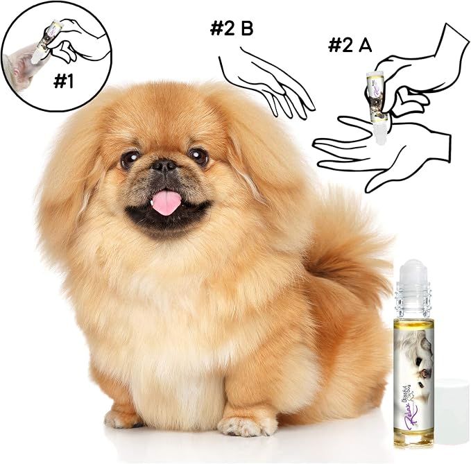 The Blissful Dog Pekingese Relax Roll-ON Aromatherapy for Dogs - Anxiety Relief for Dogs