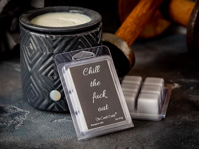 Eucalyptus Scented Wax Melts/Cubes - 2 oz - Chill The Fuck Out