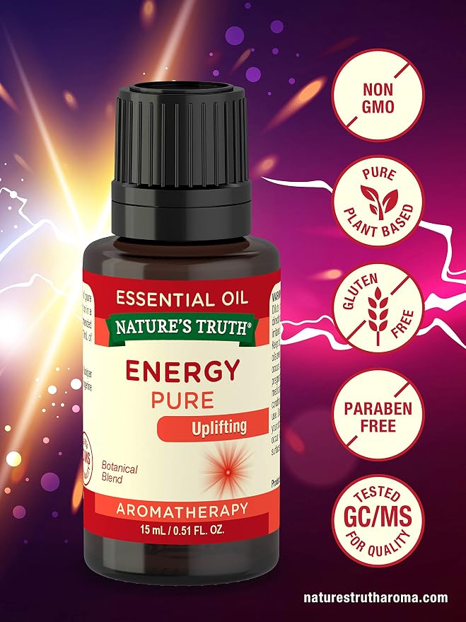 Nature's Truth Energy Essential Oil, 0.51 Fluid Ounce