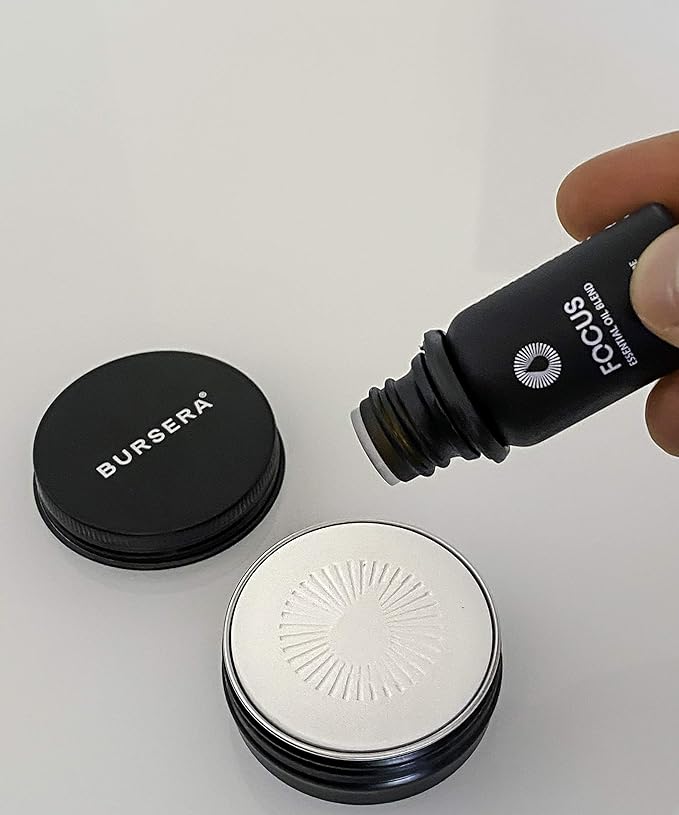 Bursera Essential Oil Diffusing Stone, Portable Non-Electric Essential Oil Diffuser, Tree Planted with Every Order, Natural Waterless Passive Diffuser for Essential Oils