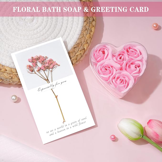 Mother‘s Day Gifts for Mom Wife Grandma, Self Care Gifts Get Well Soon Gift Baskets, Relaxing Spa Gift Basket for Mother's Day, Birthday Gift for Women Mom Her Best Friends Sister Wife