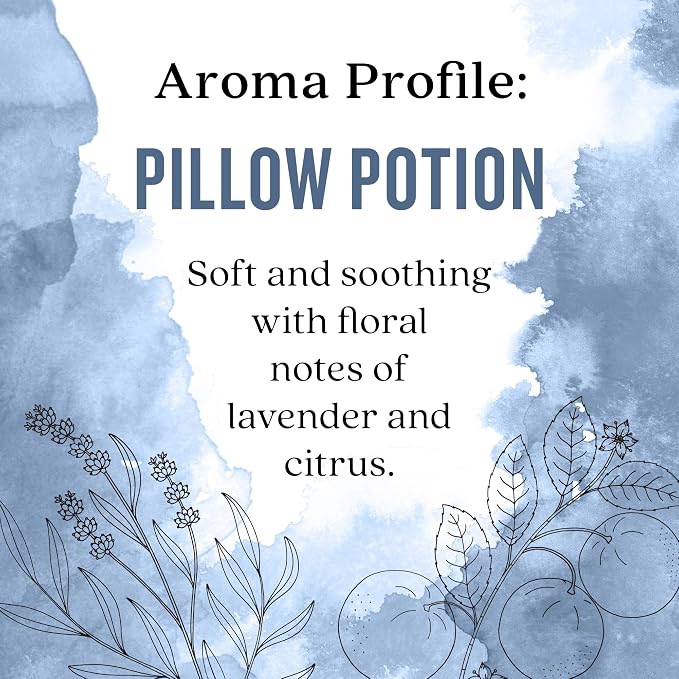 Aura Cacia Essential Solutions Mist, Pillow Potion, 2 Fluid Ounce
