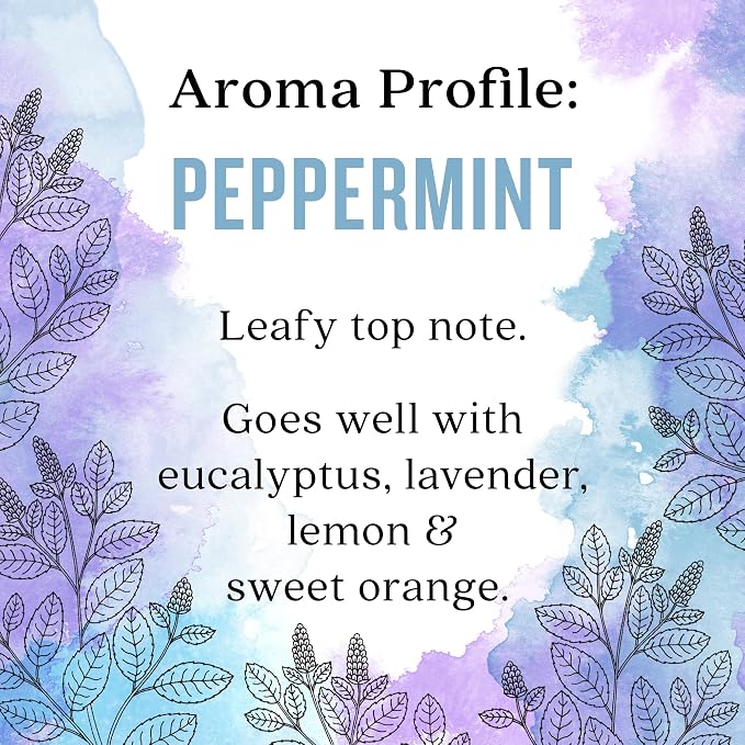 Aura Cacia Peppermint Essential Oil, Boxed 0.25 fl. oz.