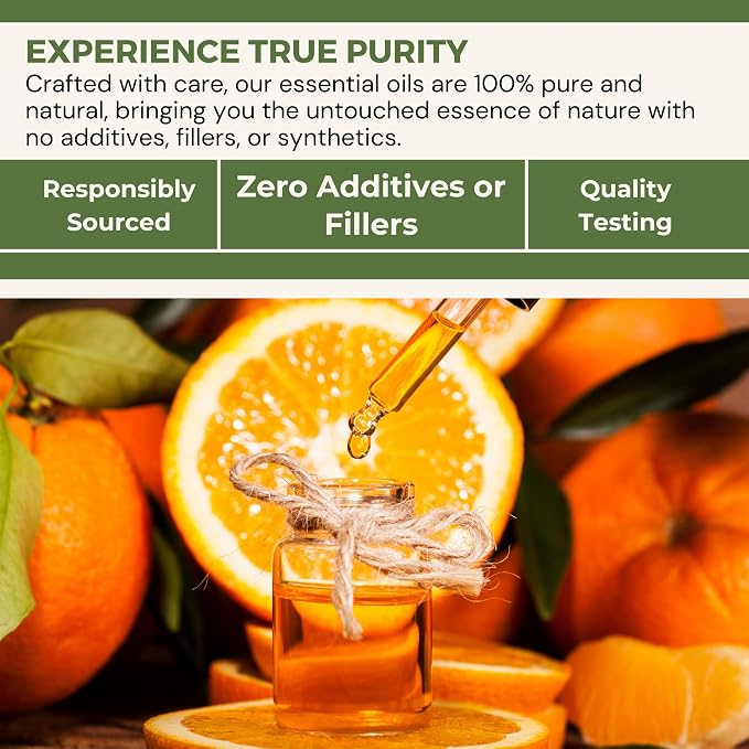 H.E.A.L. Bergamot Essential Oil – 100% Pure Steam Distilled Citrus Bergamot Aromatherapy Oil for Diffusers & DIY Blends 1oz