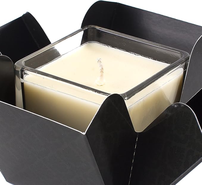 Mystix London | Stress Relief - Scented Candle Small 8cl | Best Aroma for Home, Kitchen, Living Room and Bathroom | Perfect as a Gift | Reusable Glass Jar