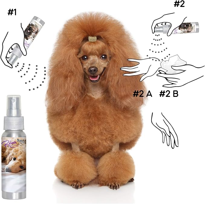 The Blissful Dog Poodle Relax Dog Aromatherapy Spray for Your Dog's Anxiety