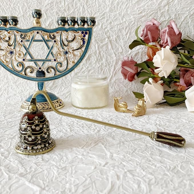 Candle Snuffer, Unique Candle Extinguisher Snuffer, Decorative Candle Extinguisher Metal Candle Tool