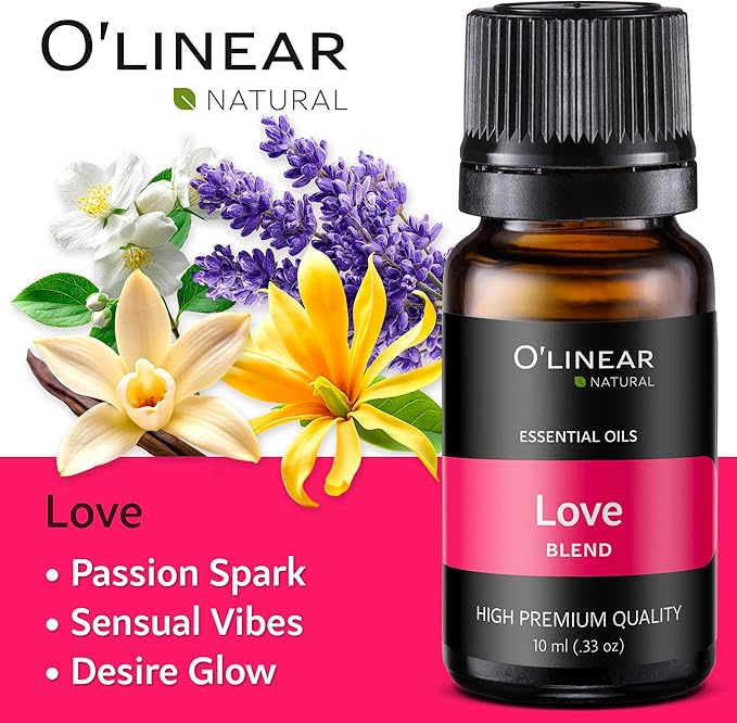 O'linear Essential Oils 6 Blends Set - Perfect for Humidifiers and Diffusers, Aromatherapy Diffuser Oils Scents, Essential Oil Kit for Home Use, Essential Oil Pack with Various Scents