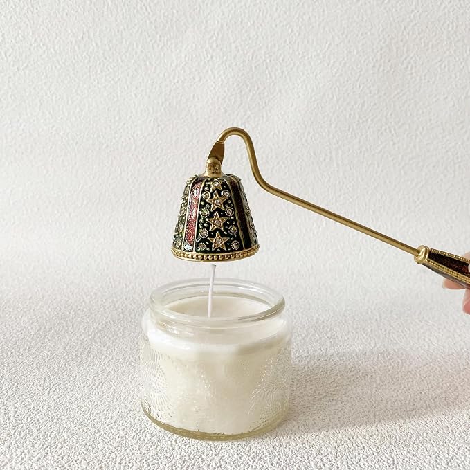 Candle Snuffer, Unique Candle Extinguisher Snuffer, Decorative Candle Extinguisher Metal Candle Tool