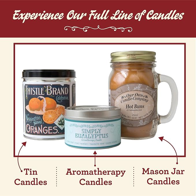 Our Own Candle Company, Banana Split Scented Mason Jar Candle, 100 Hour Burn Time, 13 Ounces