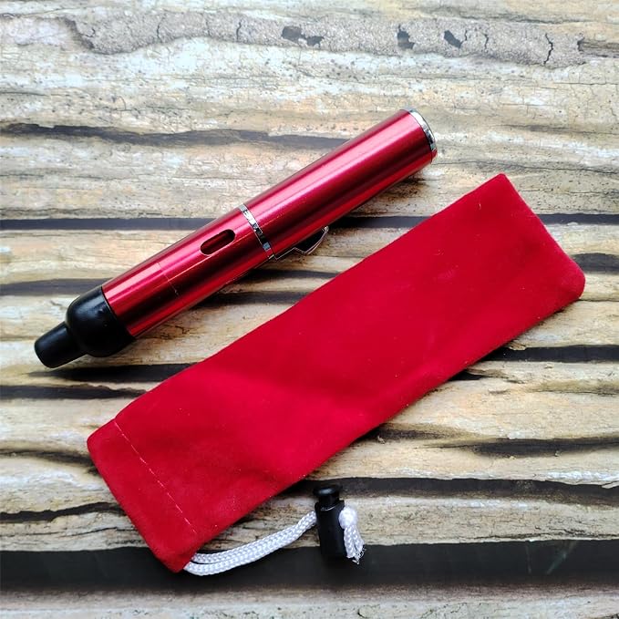Torch Lighter,Handheld Multifunctional All-in-One Tube Built-in Detachable Windproof Lighter,Outdoor,Indoor,Camping,Candle,Birthday,Red(2PCS)