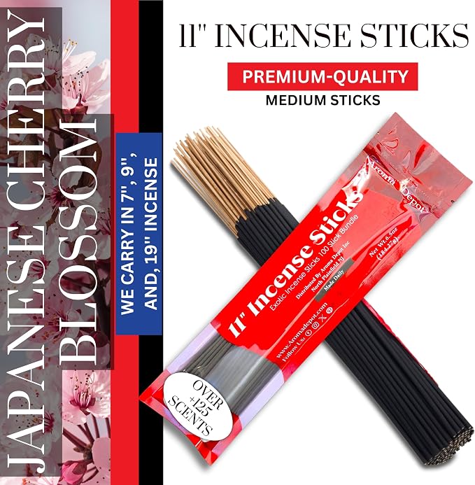 Aroma Depot 8 fl oz Japanese Cherry Blossom Fragrance Oil – Scent for Candle Making, Soap Making, Wax Melts, Diffusers, Body Oil Blends & Incense (240ml)