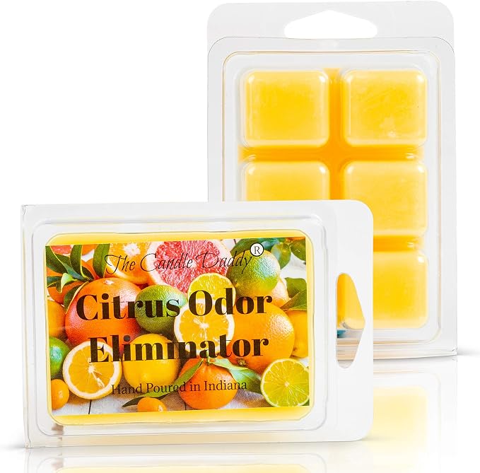 The Candle Daddy Citrus Odor Eliminator Maximum Scented Wax Melts- 1 Pack- 2 oz- 6 Cubes