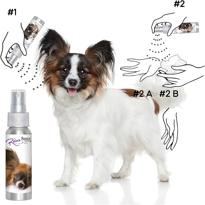 The Blissful Dog Papillon Relax Roll-ON Aromatherapy for Dogs - Anxiety Relief for Dogs