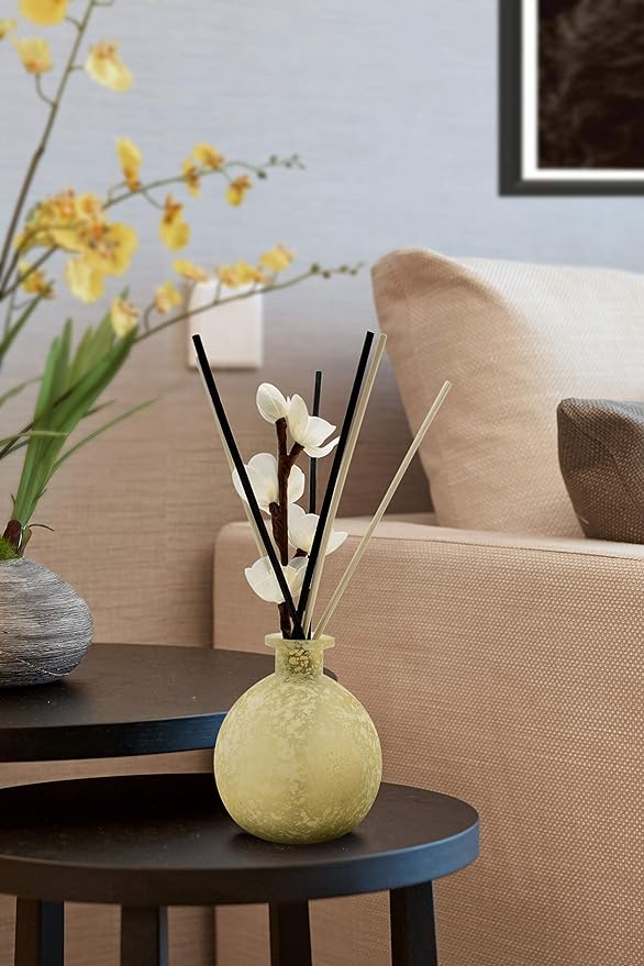 10inch Diffuser Replacement Sticks - 20 Pcs Aroma Reed Fragrance Sticks Refill for Home and Bathroom - Rattan Essential Oil Sticks for Scented Diffuser