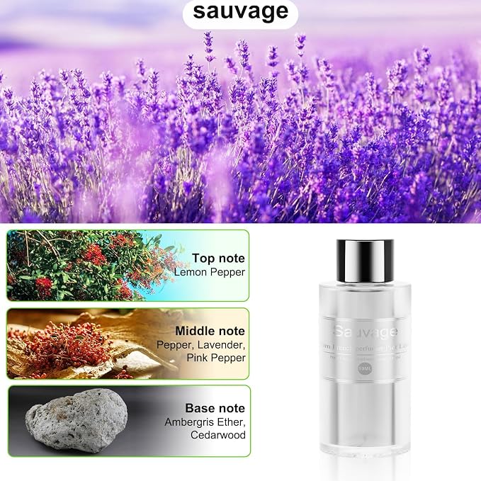 Amor Lyris 2 Packs Essential Oil Refill for Smart Car Air Freshener, 3.5OZ Car Diffuser Refill, Aromatherapy Perfume Refill Can be Used for 4-8 Months, Made with Natural Plant Extracts, Wilderness