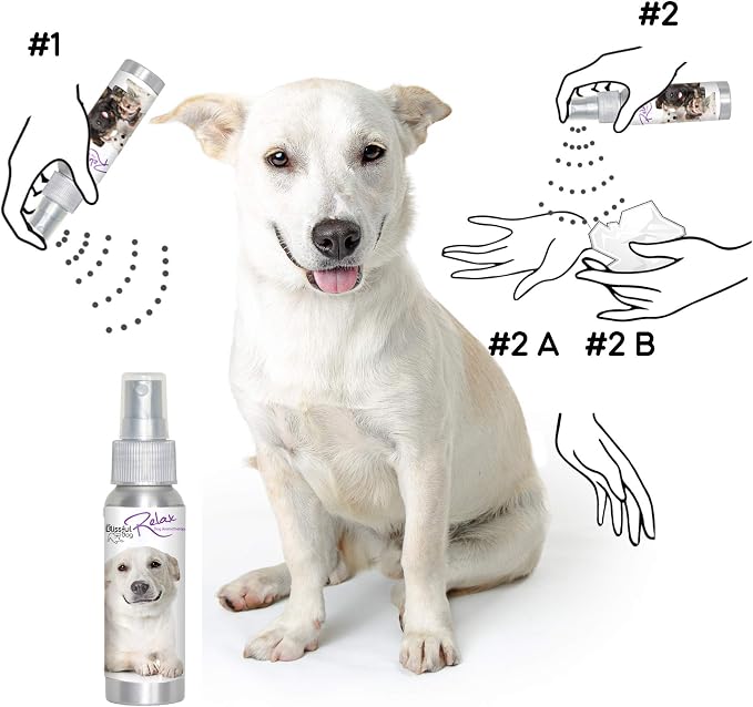 The Blissful Dog All Natural Relax Dog Aromatherapy Spray, 2.67 oz