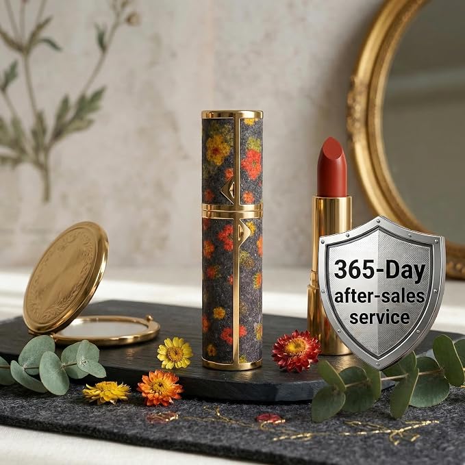 Travel Perfume Bottle Refillable 5ML, Leak-Proof Perfume Atomizer for Purse, Portable Mini Travel Size Spray Bottles for Fragrance, The Floral/Art Series, TSA Approved 3 Pcs