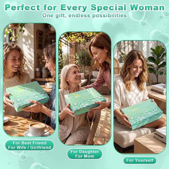 11 Pcs Birthday Gift for Women Mother Gifts Set Spa Gift Baskets for Women Get Well Care Package for Mom Her Wife Friend