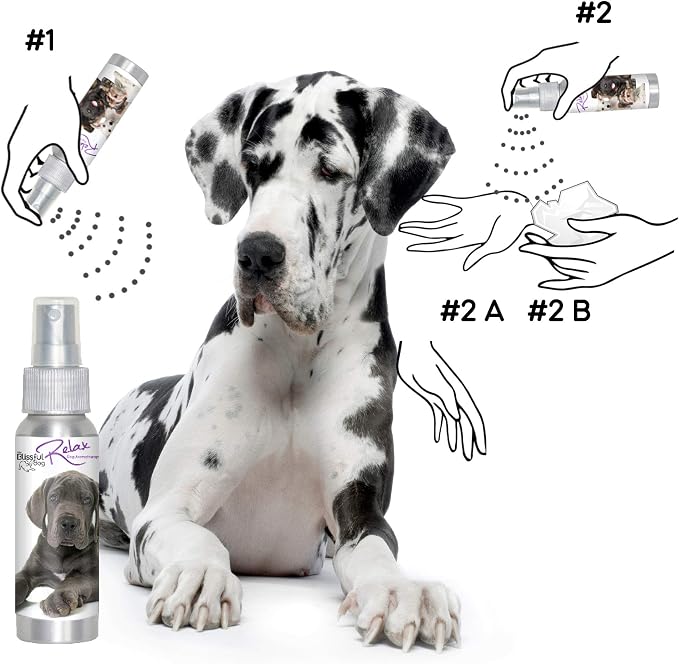 The Blissful Dog Great Dane Relax Dog Aromatherapy Spray for Your Dog's Anxiety