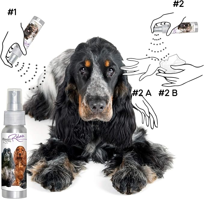 The Blissful Dog English Cocker Relax Dog Aromatherapy Spray for Your Dog's Anxiety