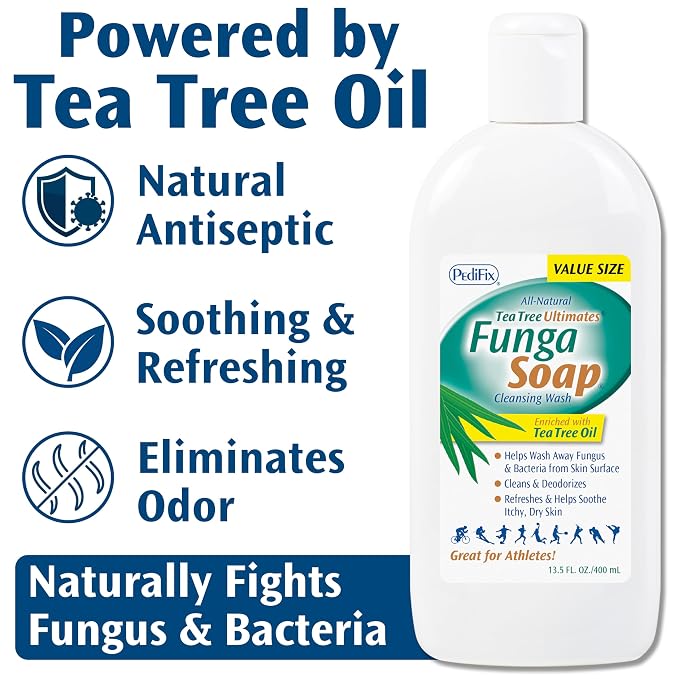 Pedifix FungaSoap Cleansing Wash - 13.5 fl. oz (Packaging May Vary) (Pack of 2)