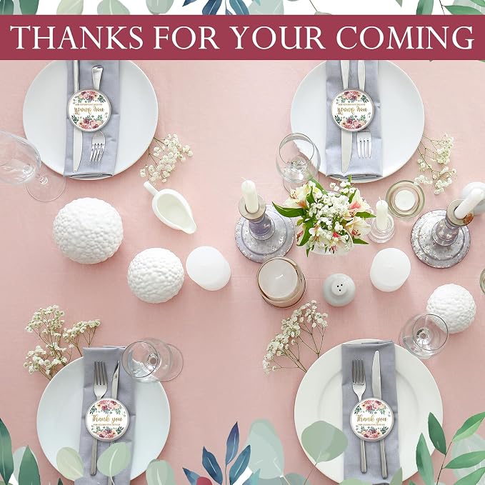 MTLEE 50 Pcs Wedding Candles Gift Favors for Guests 1 Oz Lavender Scented Soy Wax Aromatherapy Candle Favors for Bridal Shower Rustic Wedding Party Guests(Pink Rose)