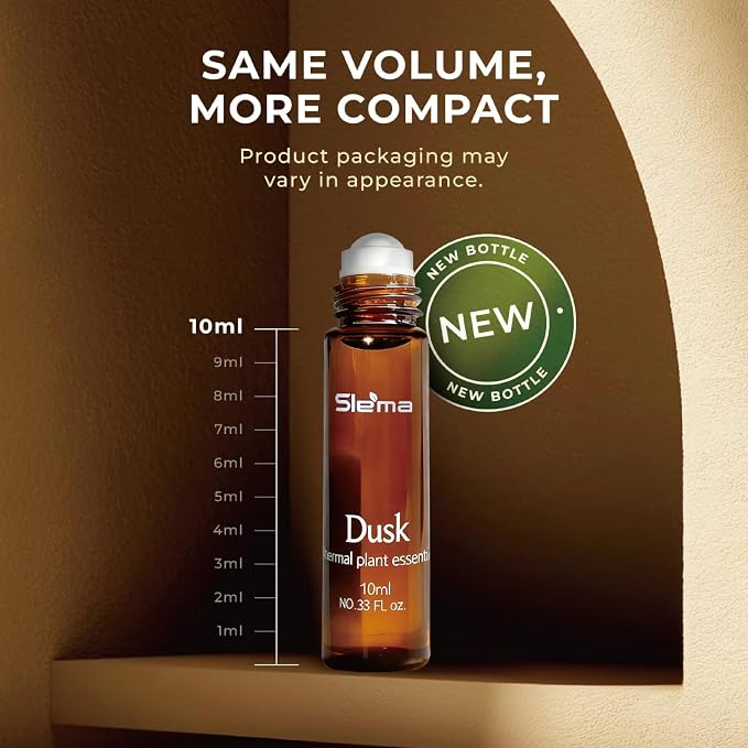 Slema Essential Oil，Dusk Essential Oil Blends by 10ml Essential Oils - 100% Pure Therapeutic Grade, Helps Create a Focused Atmosphere for Work & Study (Lavender)