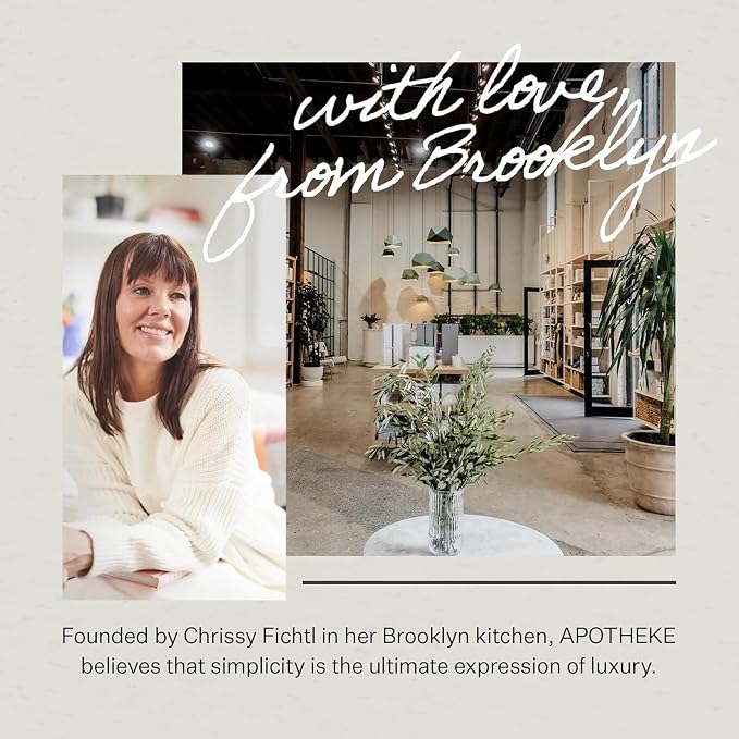Apotheke Signature Scented Candles for Home, Kindling