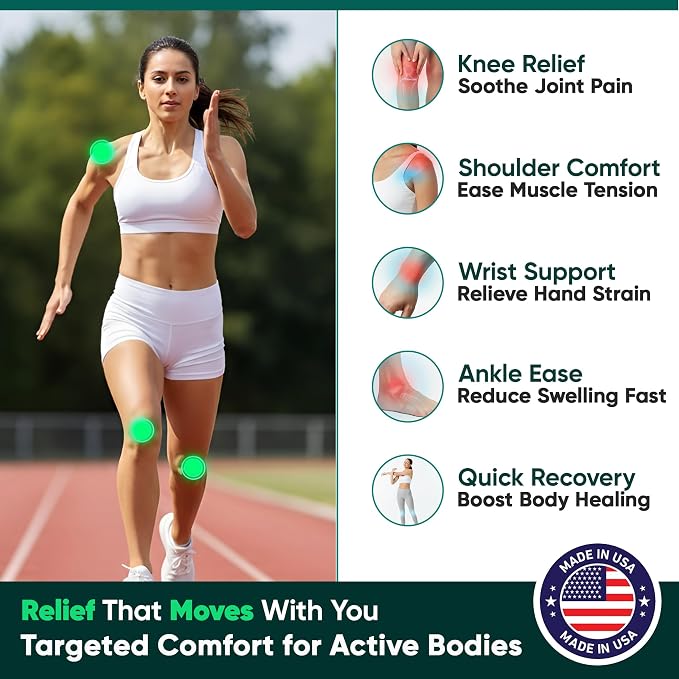 Fast-Acting Hemp Pain Relief Roll-On – Cooling Menthol Formula for Muscle, Joint & Back Comfort – Non-Greasy Topical Gel, Made in USA