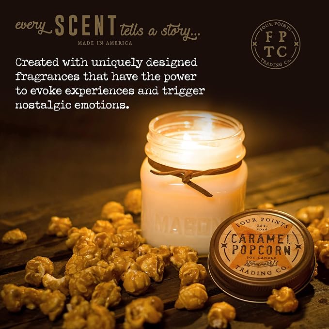 Magnolia 8 Oz Scented Soy Aromatherapy Candle w/Jar