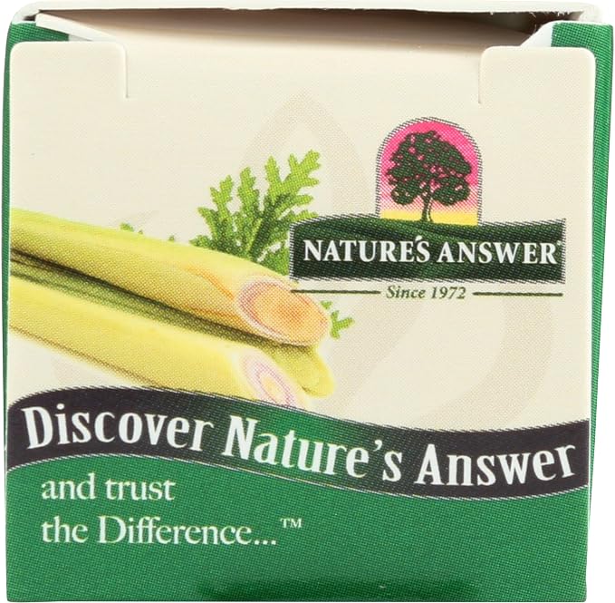 Nature's Answer Pure Organic Essential Oil Citronella, 0.5 Oz