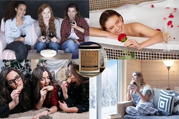 Best Friend- Gifts for Women, Men - Thank You for Being My Unpaid Therapist - Thinking of You, Love You, Birthday Gift for Sister, Mom, Her, Him, Coworker, 100% Soy Wax Scented Candle, Made in USA