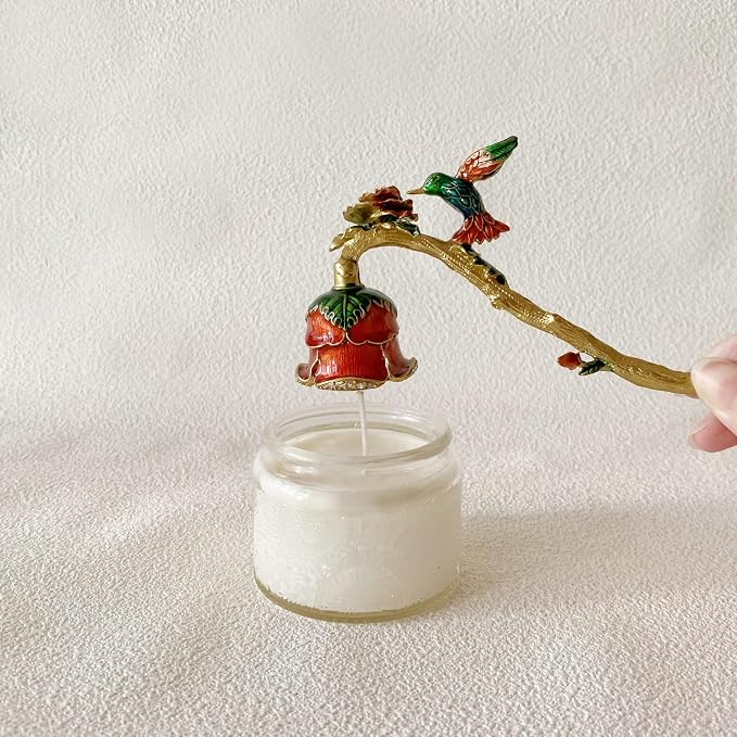 Candle Snuffer, Unique Candle Extinguisher Snuffer, Decorative Candle Snuffer Metal Candle Tool