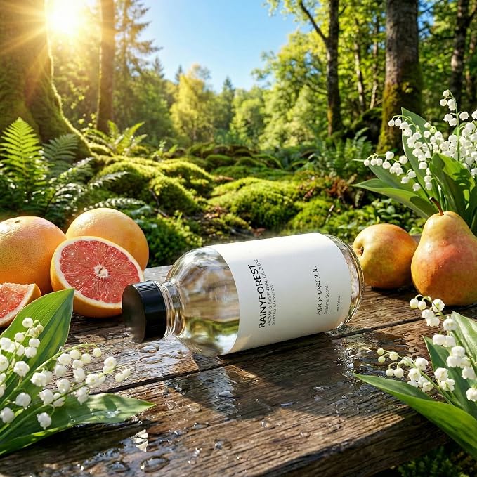 Hotel Diffuser Oil RainyForest Scent - Premium Fragrance Oil for Ultrasonic and Waterless Diffuser - 120 mL, 4 fl oz