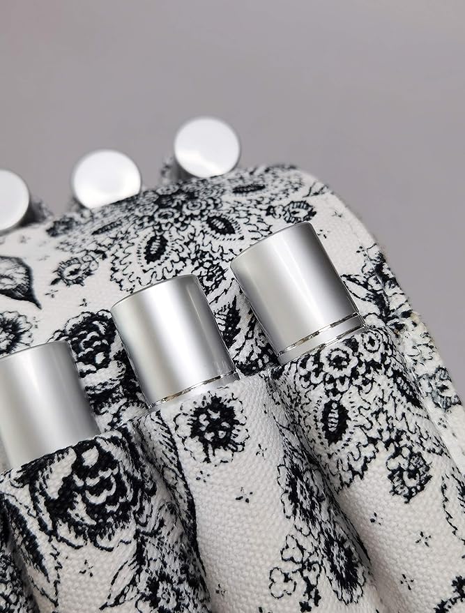 Essential Oil Purse Canvas Oil Pouch Storage Bag 10-bottle 5ml-10ml Perfume Bottle Oil Travel Bag Nail Polish Bag