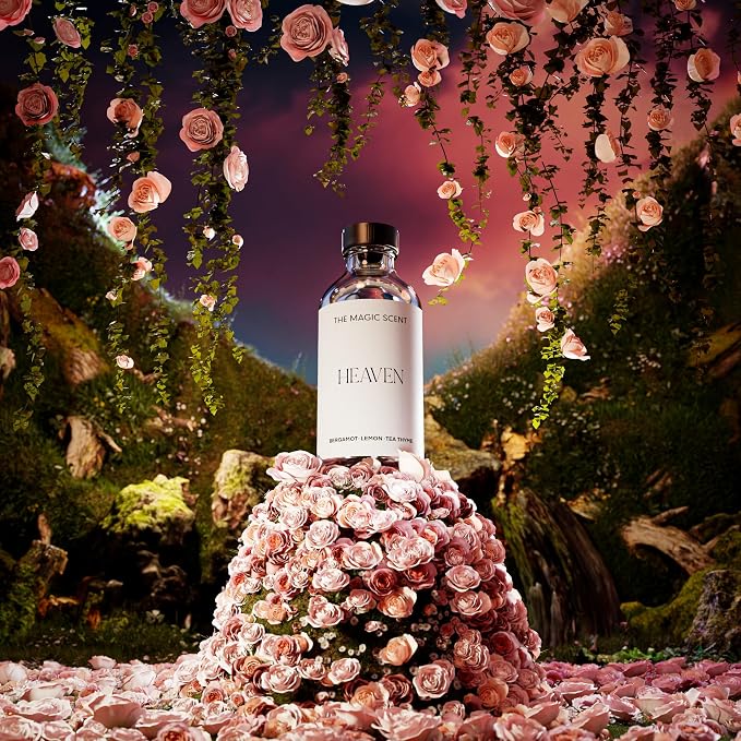The Magic Scent Heaven Diffuser Oil - Hotel & Home Luxury Scents Inspired by Inspired by The Aria Hotel, Las Vegas - Diffuser Oil Scents for Home Designed for Use in All Diffusers - 16.9 fl oz, 500 mL