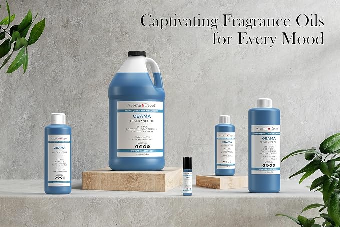 Barack Obama Type 4 oz. Fragrance Oil I Perfume I Skin Oil I Scented Oil. for Candles, Bath Bombs, Body Butters, Creams & Lotions. Few Drops in The Diffuser, Burners, or Warmers.