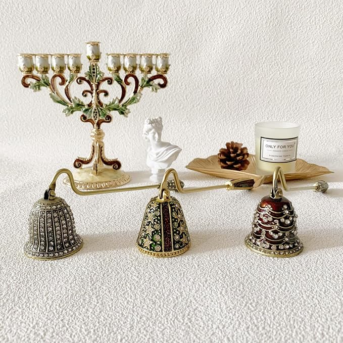 Candle Snuffer, Unique Candle Extinguisher Snuffer, Decorative Candle Extinguisher Metal Candle Tool