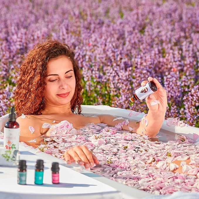 Essences Bulgaria Organic Lavender Essential Oil 1,7 Fl Oz | 50ml | Lavandula angustifolia | 100% Pure and Natural | Undiluted | Therapeutic Grade | Family Owned Farm | Steam-Distilled | Non-GMO