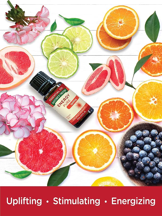 Nature's Truth Energy Essential Oil, 0.51 Fluid Ounce