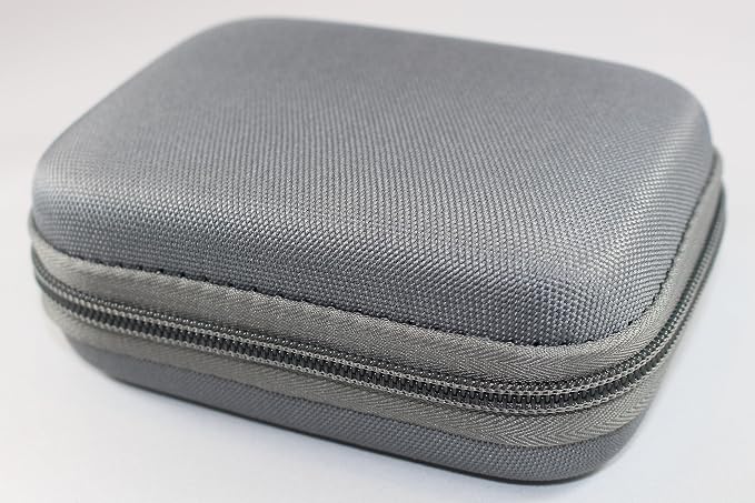 Essential Oil Carrying Case Holds 10 Bottles Perfect for Roller Bottles 5ml - 10ml Multiple Colors! (1 Pack, Gray)