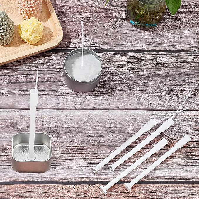 15 Pcs Candle Wick Placing Tube Candle Wick Centering Placement Booster Tools for DIY Candle Making