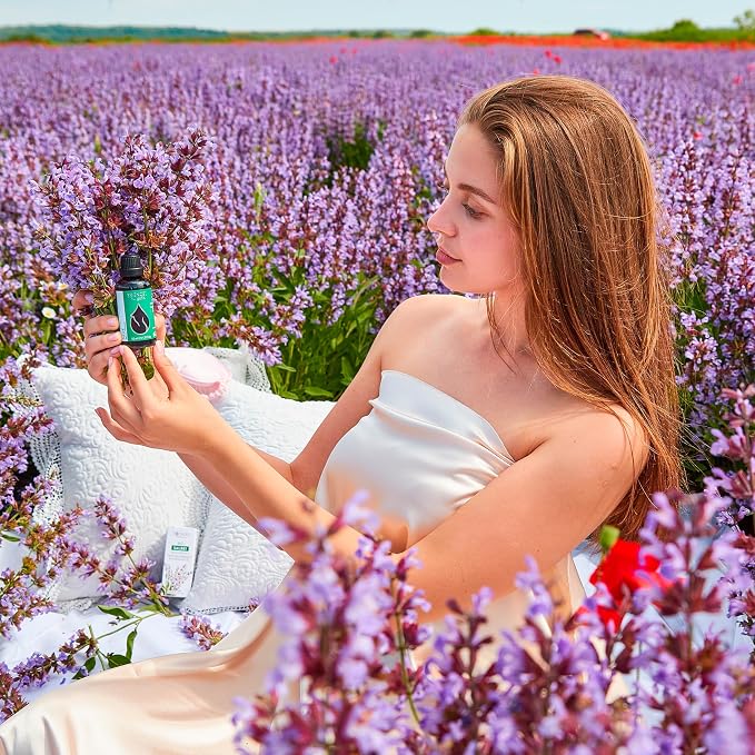 Essences Bulgaria Organic Sage Essential Oil 1/3 Fl Oz | 10ml | Salvia officinalis | 100% Pure and Natural | Undiluted | Therapeutic Grade | Family Owned Farm | Steam-Distilled | Non-GMO | Vegan